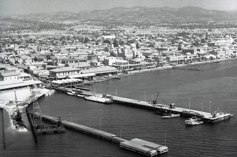 The Limassol Marina location in a photo by Reno Wideson.