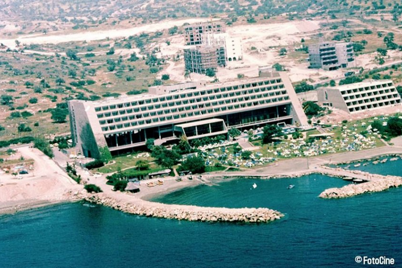 Amathus hotel around 1980.