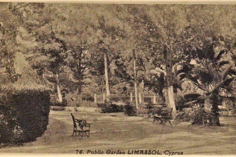 Limassol Municpial Garden 1930s