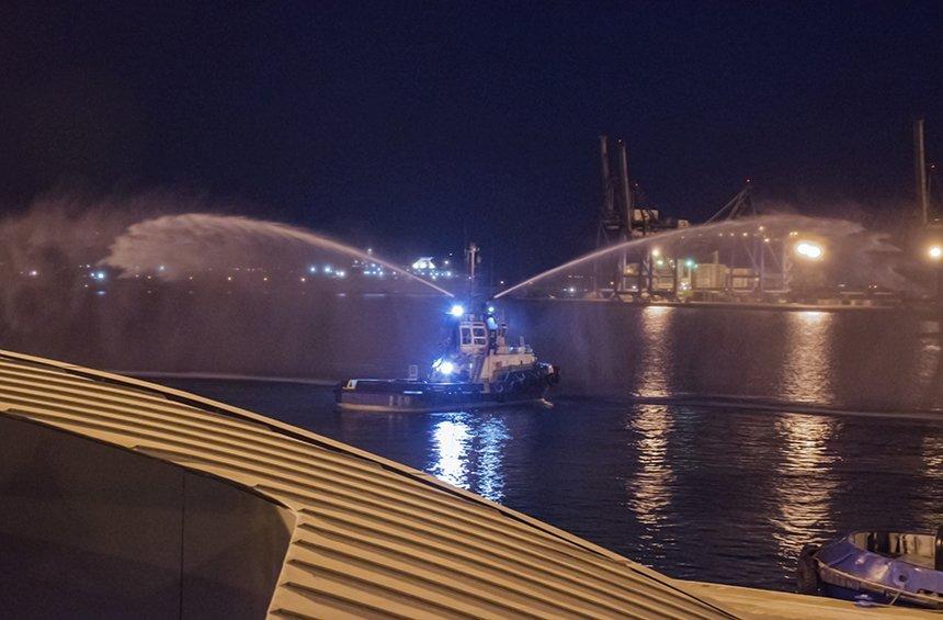 PHOTOS + VIDEO: Η εντυπωσιακή τελετή εγκαινίων στο νέο σταθμό στο Λιμάνι Λεμεσού!