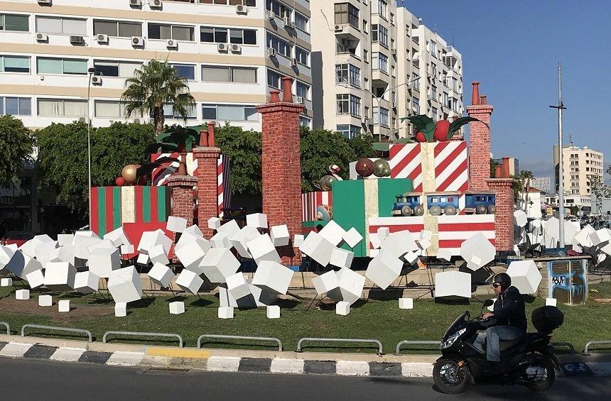 The designer of Agios Nicolaos roundabout decoration, elaborates on what you' ve seen...
