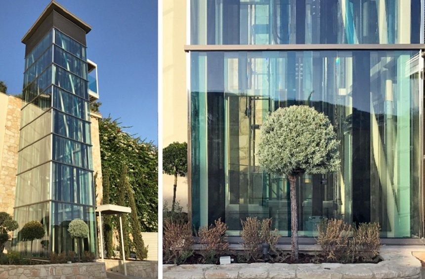 PHOTOS: A new 11-meters high glass tower, with a panoramic view in Pissouri!