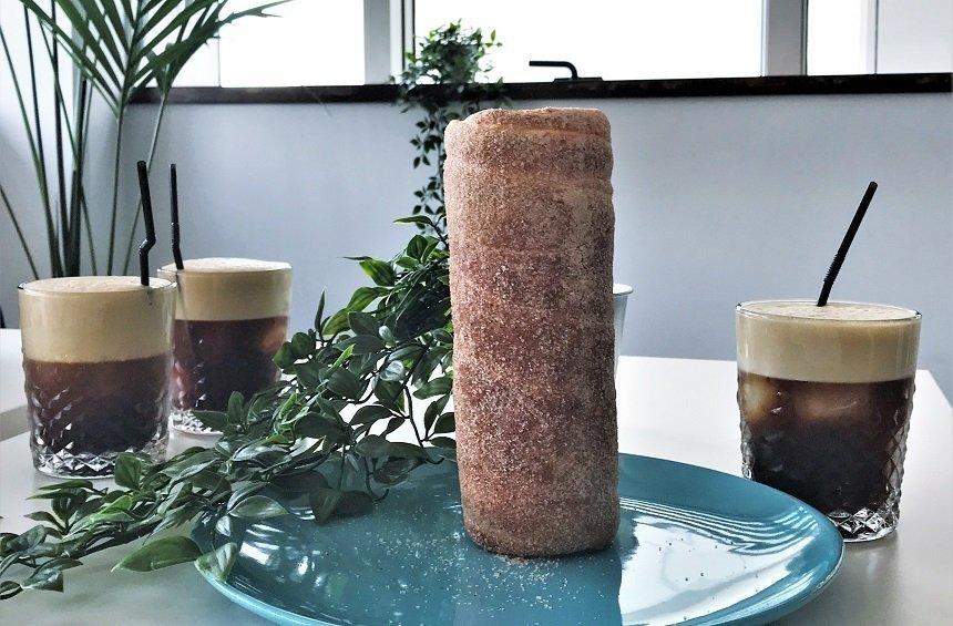 Chimney cakes: The tasty, tube-shaped cakes, baked on a rotisserie in Limassol!
