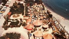 Panoramic views of the hotel in the 1980s.