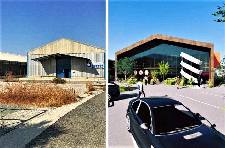 PHOTOS: The impressive transformation of an industrial building in Limassol!
