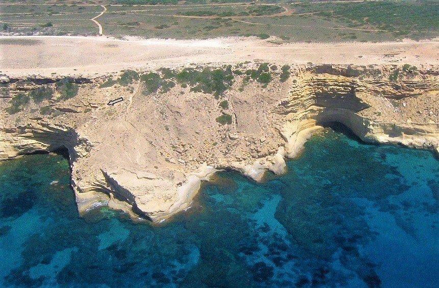 Life on the island started from this rock in Limassol!