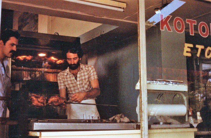 The story of Diomedes from Agros, who left his mark in Makarios Avenue with his roast chicken!