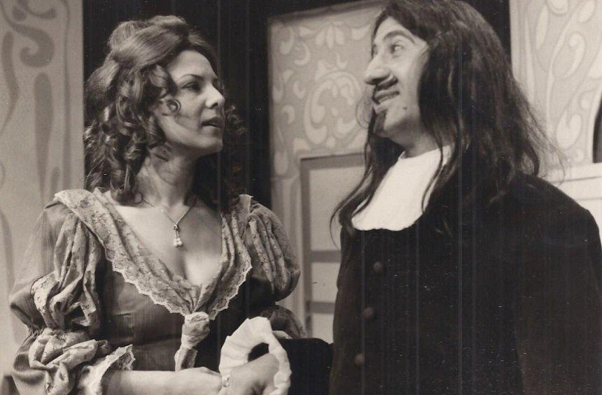 From the play 'Tartoufo' by Moliere. Staged by the Cyprus Theater Organization - 1973.