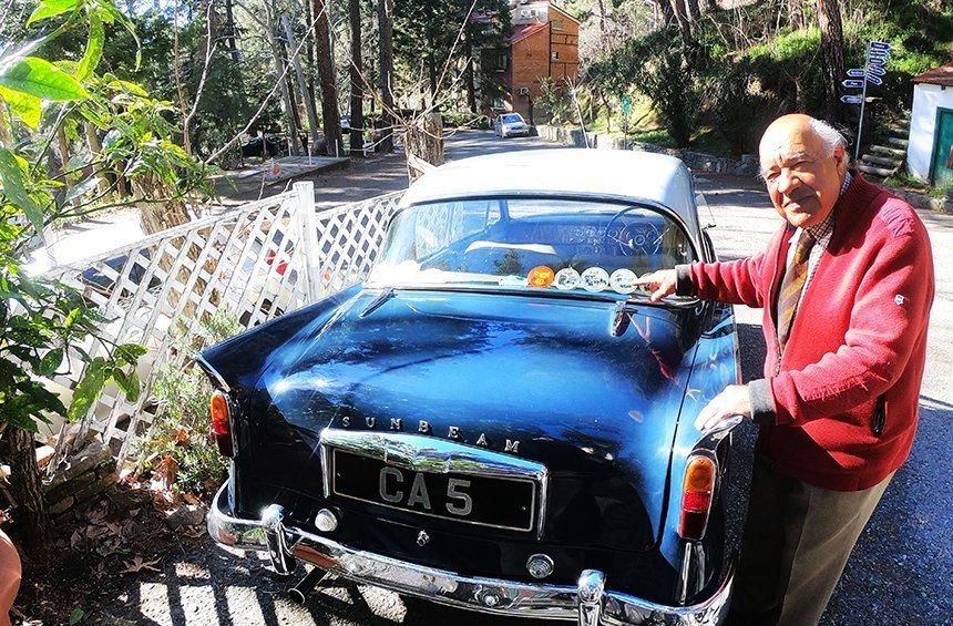 For Heracles, this car is not just a means of transport, as he regularly uses it to participate in classic car challenges in Cyprus and abroad.